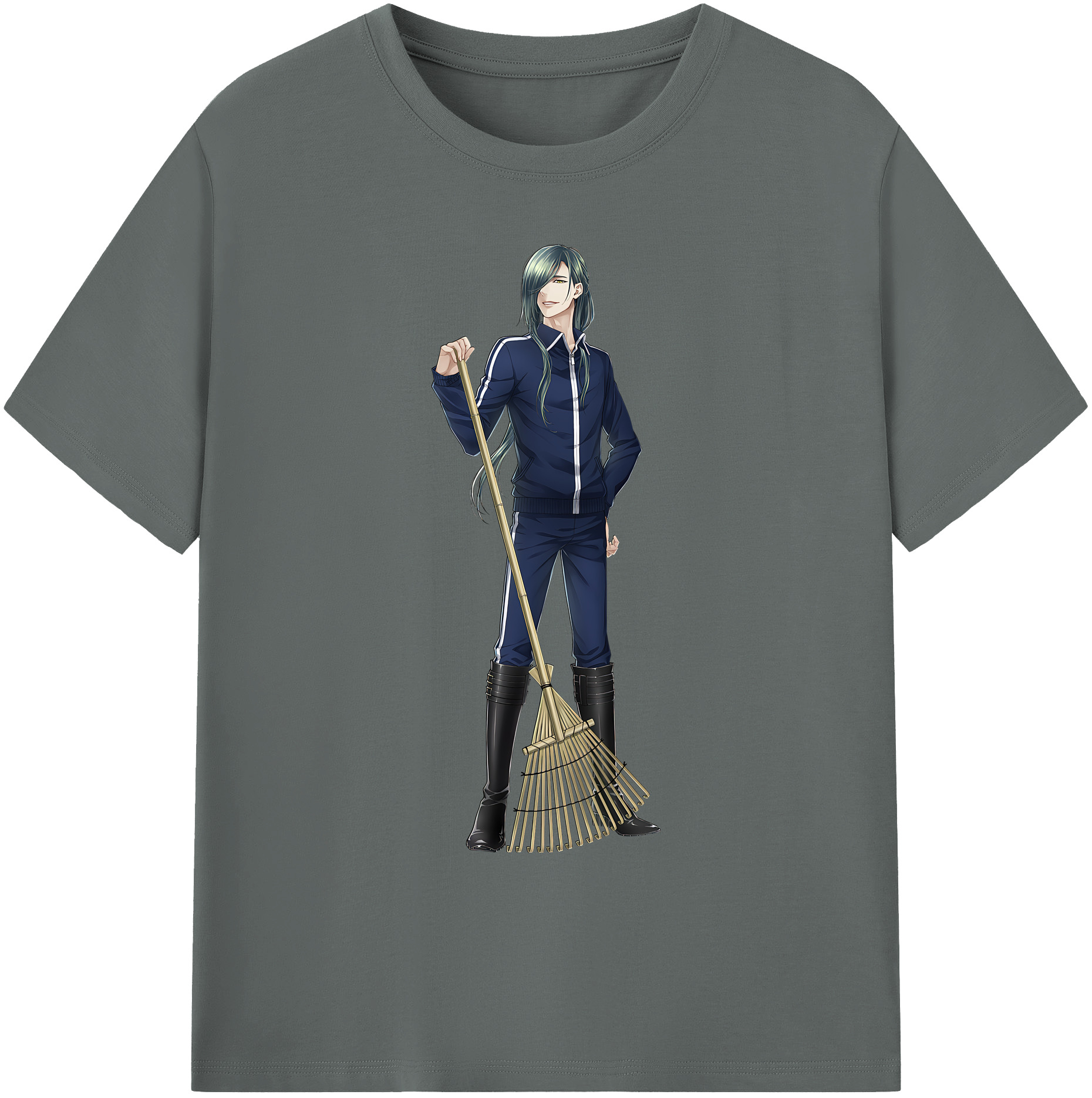 （画像用） 刀剣乱舞 Touken Ranbu 綿100％ メンズ半袖Tシャツ｜肌触りやわらか＆通気性